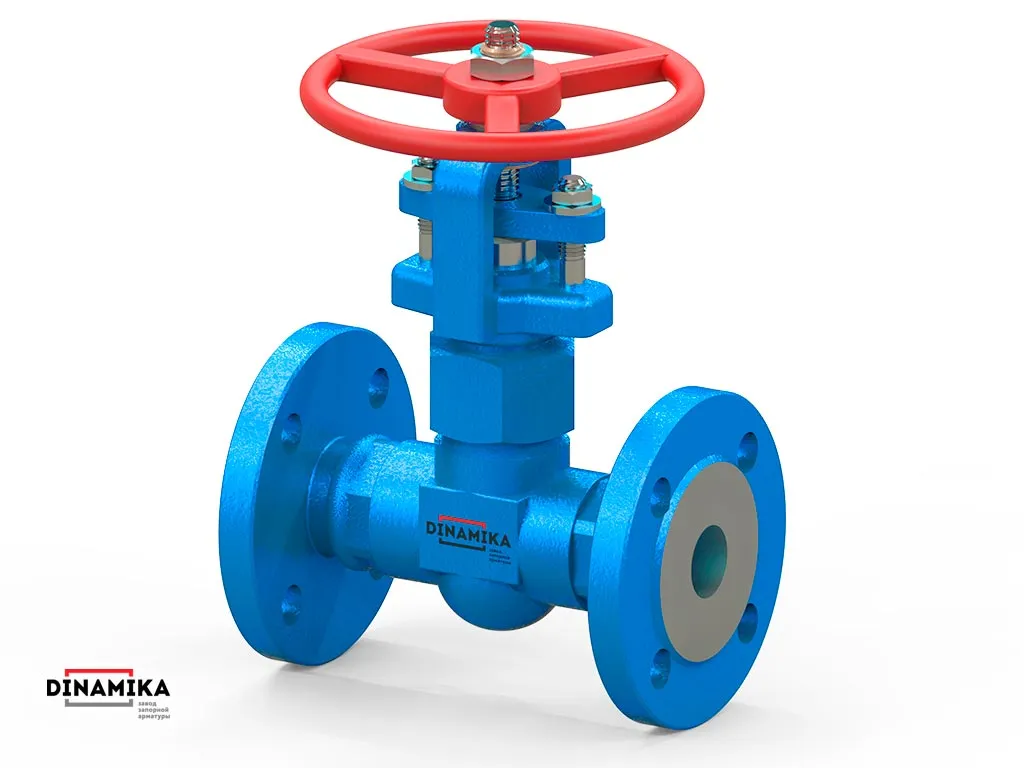 Клиновая задвижка 31нж77нж Ду20 Ру250 фланцевый - фото